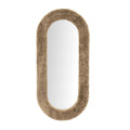 Mirror Kiss Large | Large Mirror with Chocolate Brown Frame