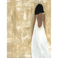 She Opened Her Heart Small | Framed Canvas Artwork of Woman